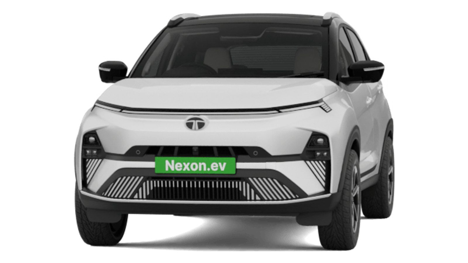 Tata Nexon EV in Pristine White