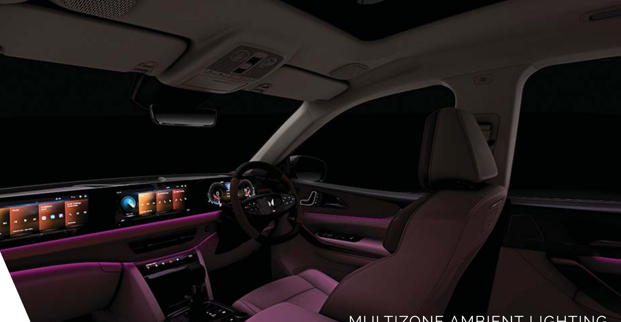 Mahindra XUV 7XO — Multizone ambient lighting