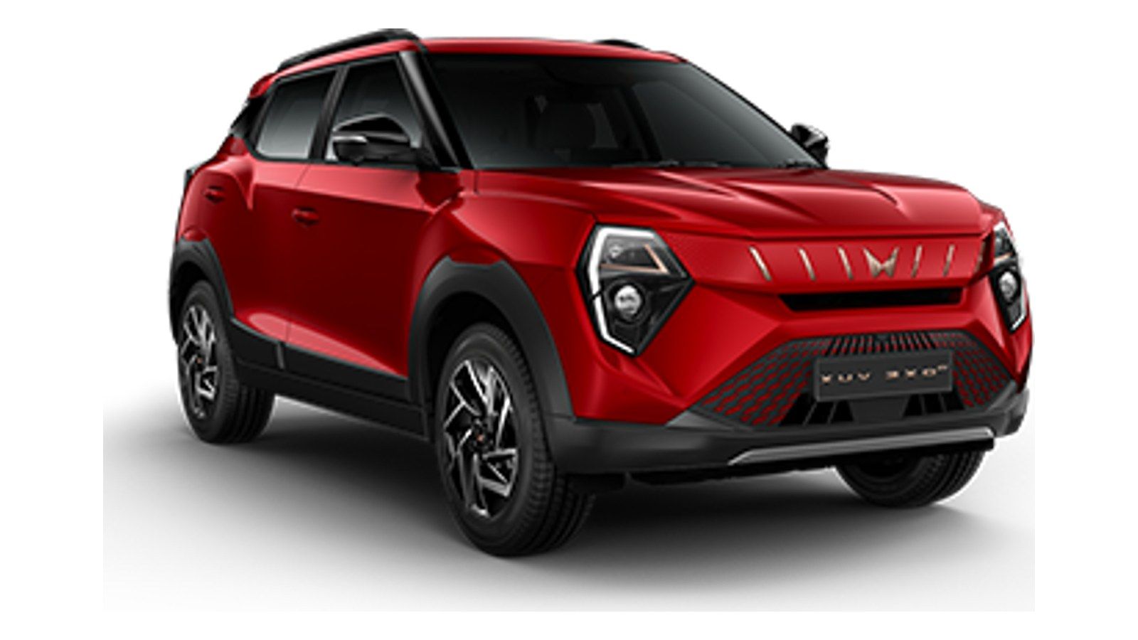 Mahindra XUV 3XO EV in Tango Red