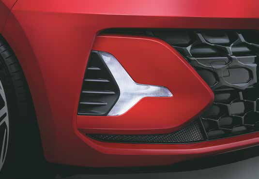 Hyundai Grand i10 Nios — LED daytime running lamps (DRLs)