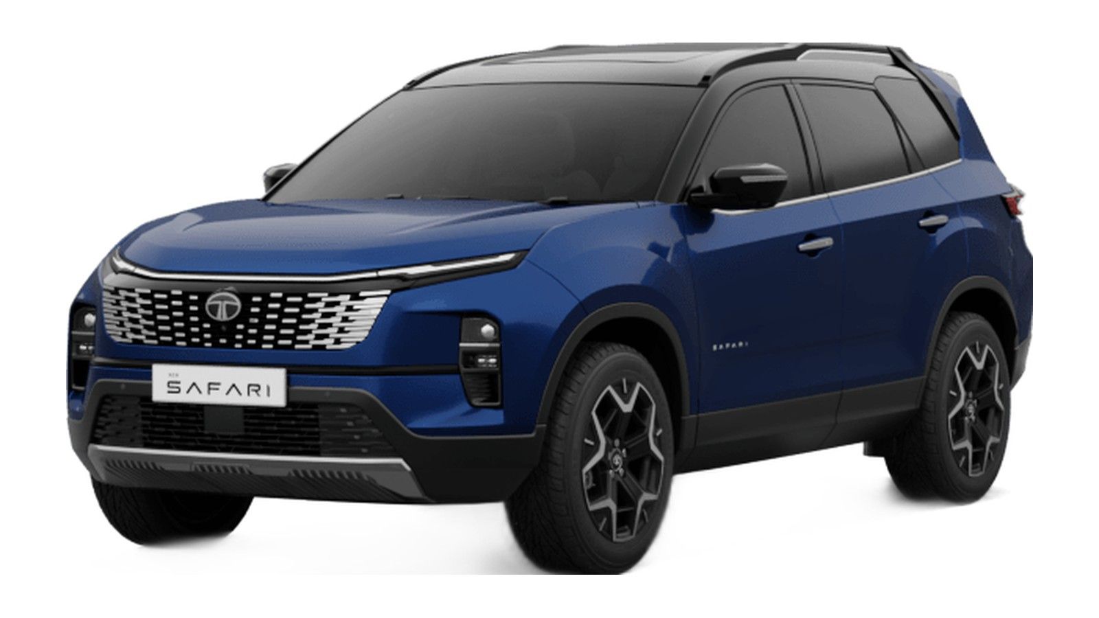 Tata Safari in Royal Blue