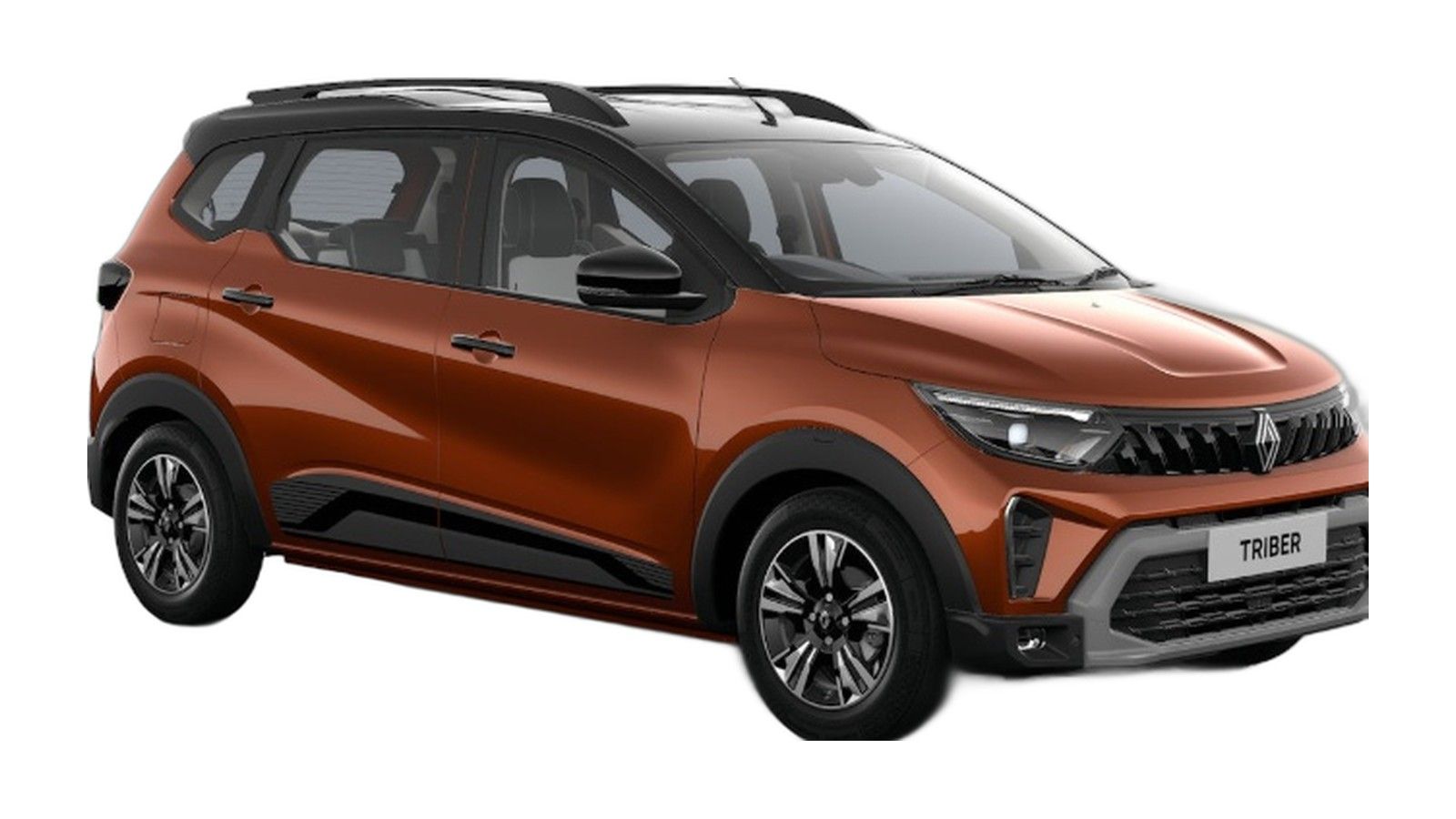 Renault Triber in Amber Terracotta with Black roof