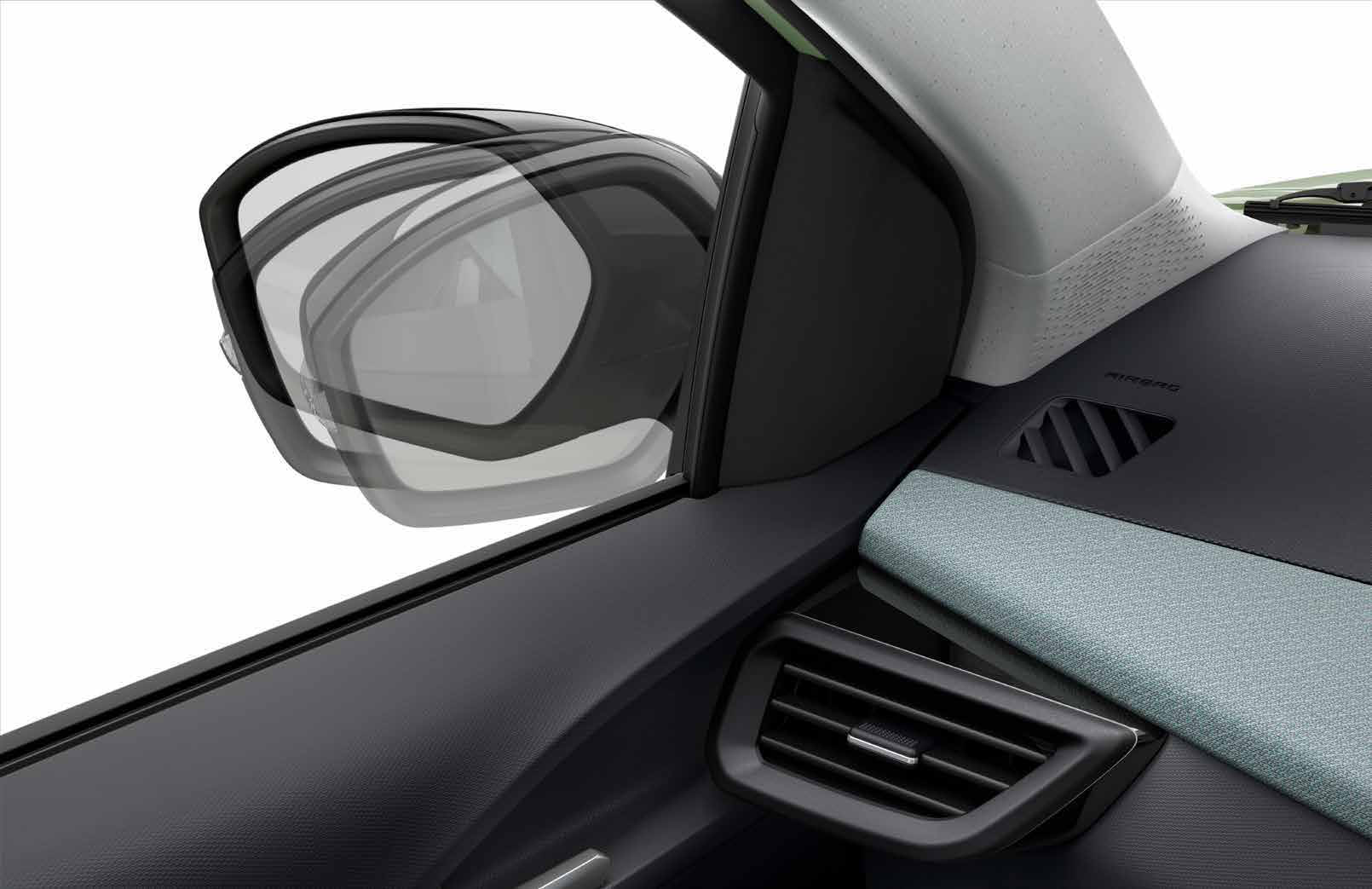 Tata Tiago EV — Autofold, electrically adjustable ORVMs with integrated turn indicators