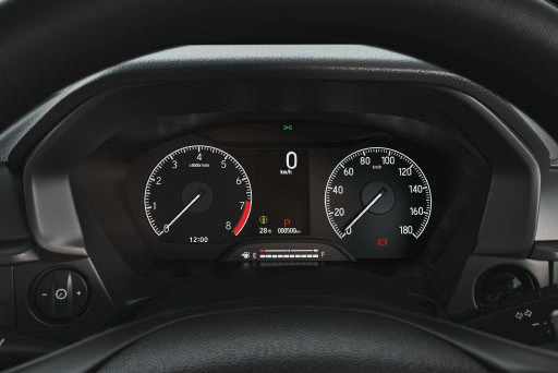 Honda Amaze — 17.7 cm (7-inch) full-colour TFT multi-information display meter