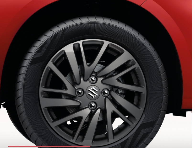 Maruti Suzuki Celerio — Urbane Black R15 (38.02 cm) alloy wheels