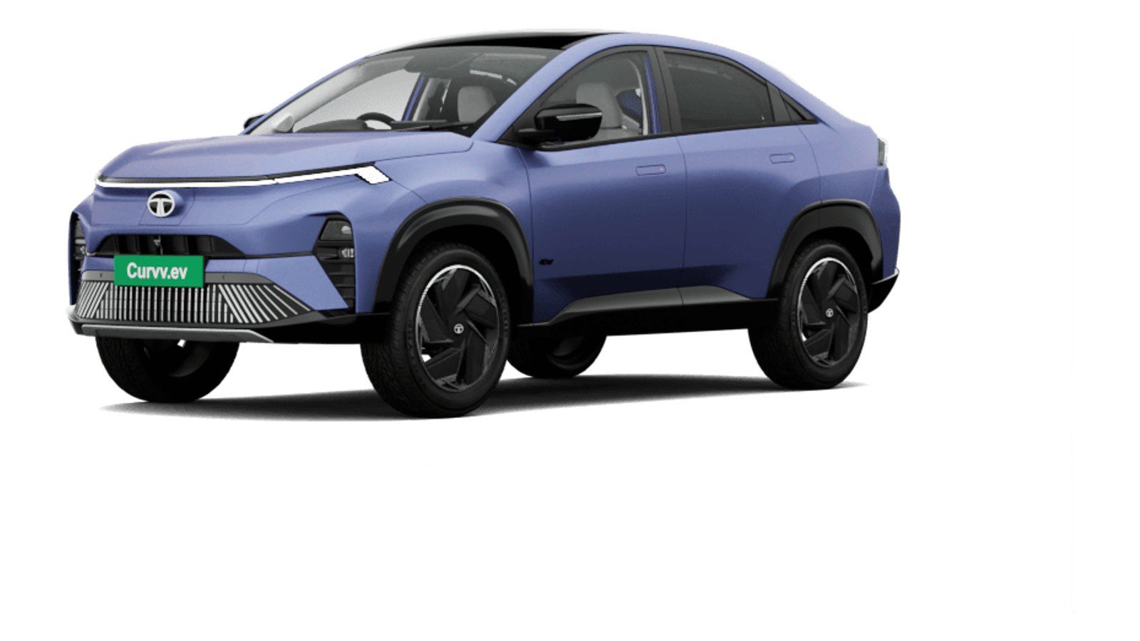 Tata Curvv EV in Virtual Sunrise