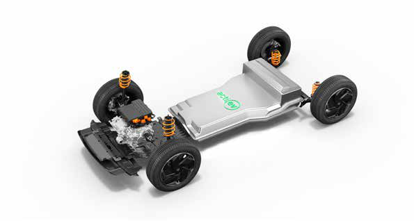 Tata Curvv EV — acti.ev skateboard platform with IP67-rated, liquid-cooled 55 kWh battery pack