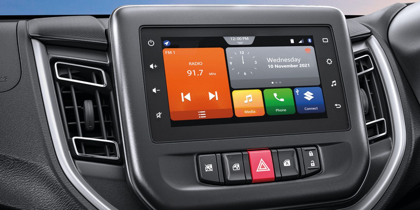 Maruti Suzuki Celerio — 17.78 cm (7-inch) SmartPlay Studio touchscreen infotainment