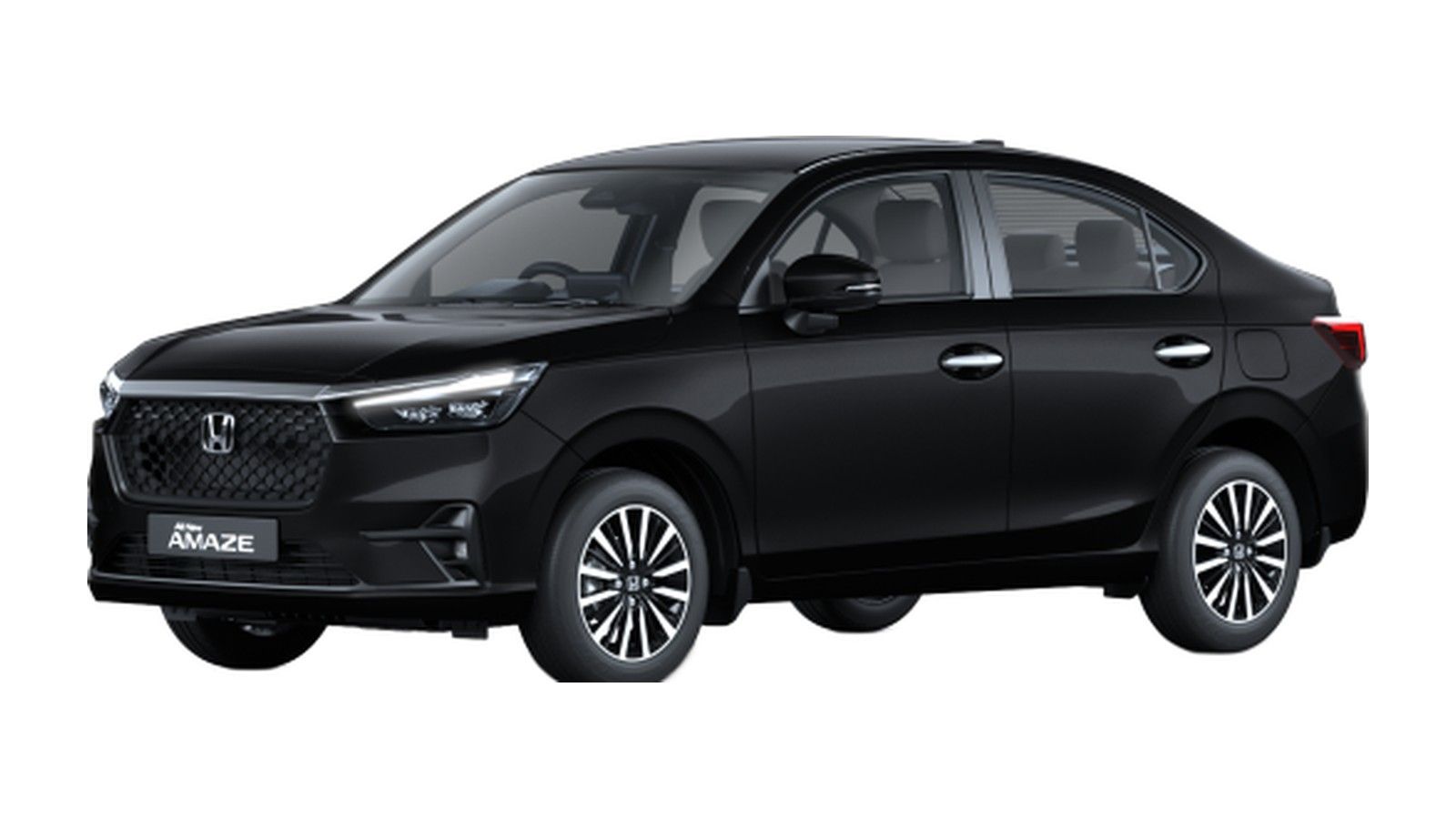 Honda Amaze in Crystal Black Pearl