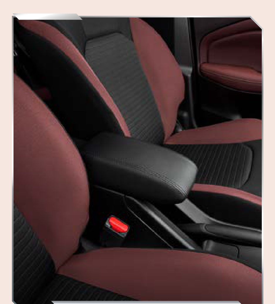 Toyota Urban Cruiser Taisor — Sliding front centre armrest
