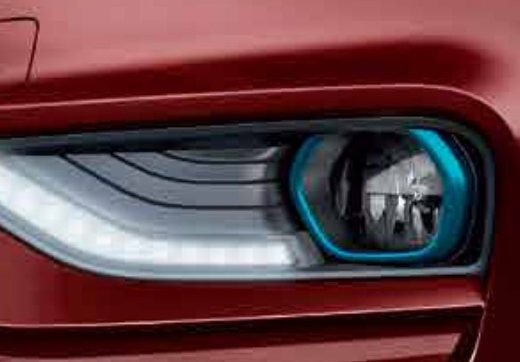 Tata Tigor EV — Signature LED daytime running lights above the fog lamp make a statement up front