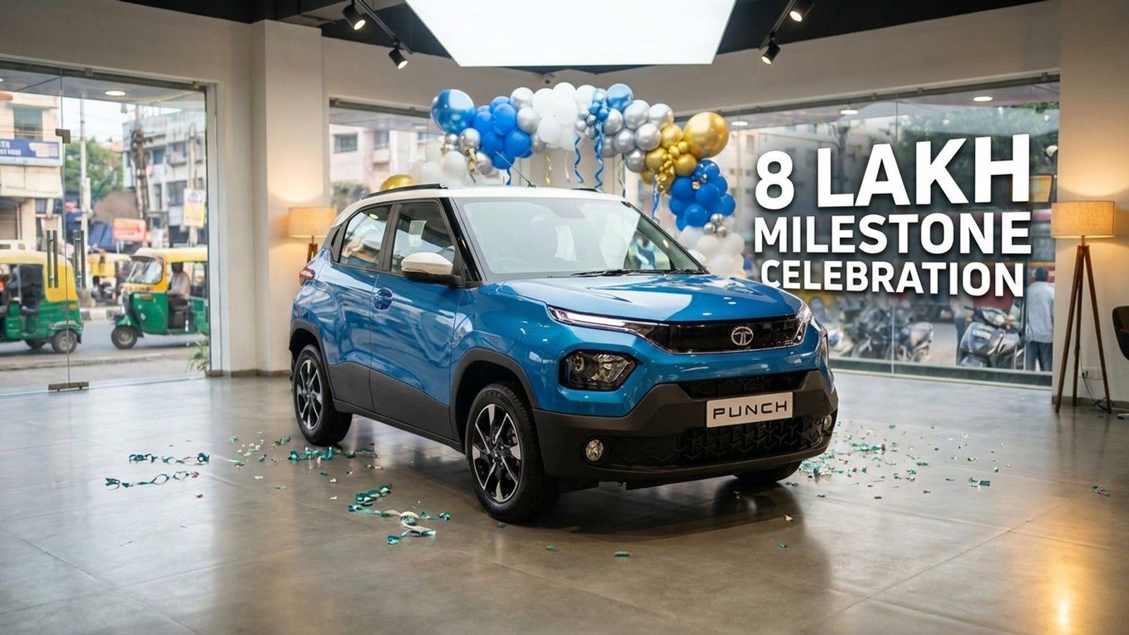 Tata Punch hits 8 lakh sales in 57 months, fastest compact SUV yet