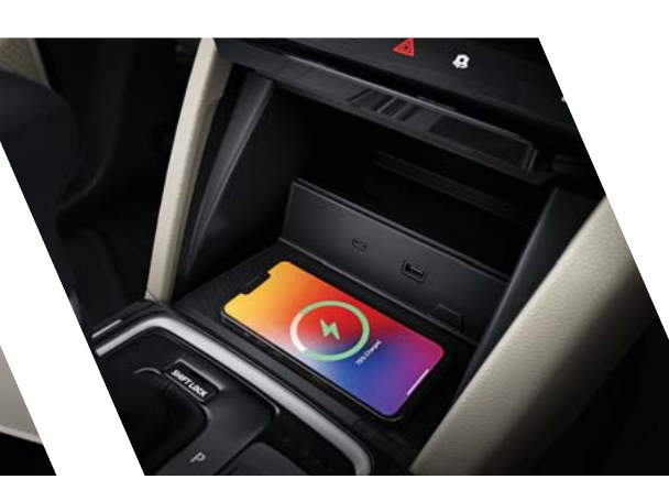 Mahindra XUV 7XO — Wireless charger with active cooling