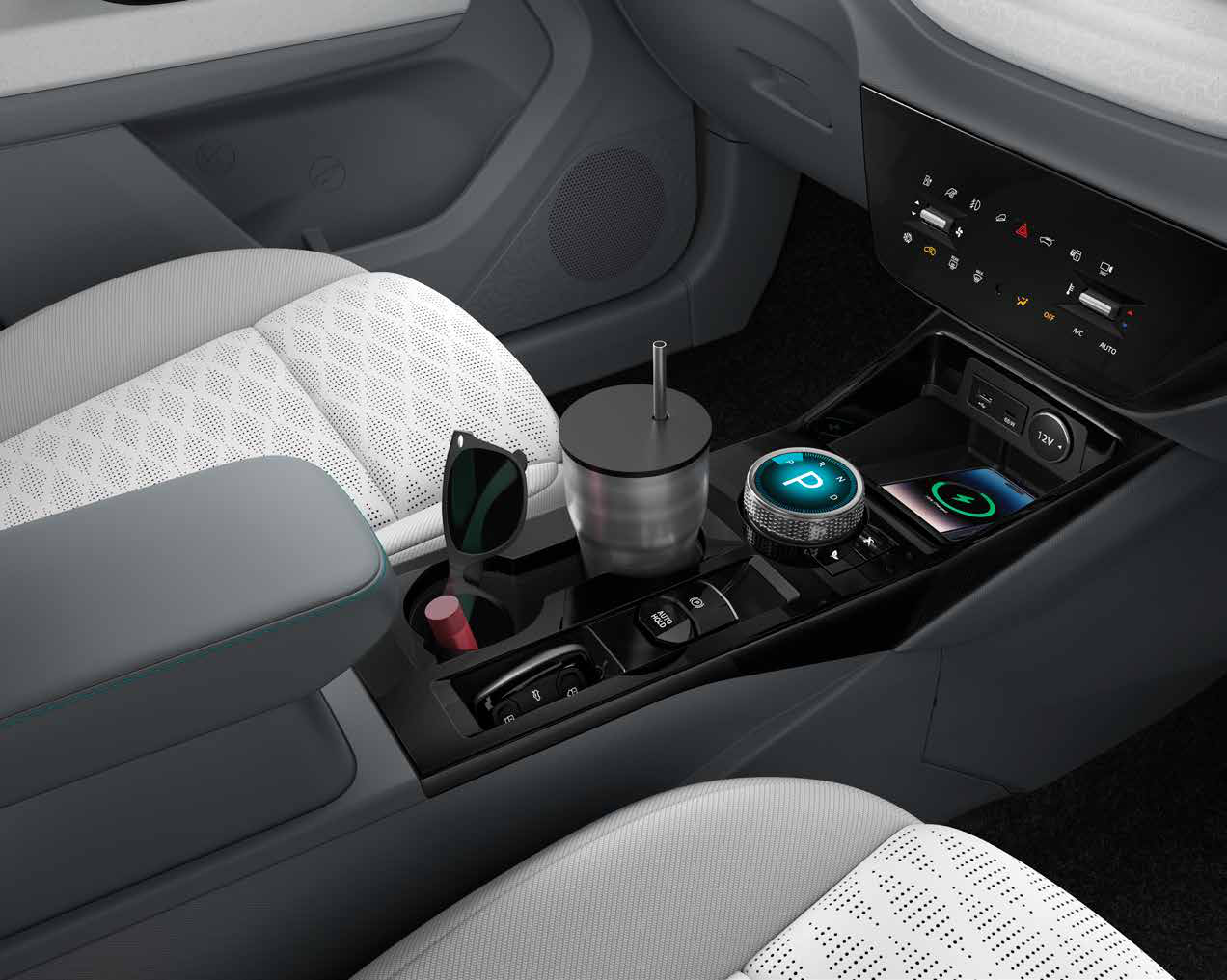 Tata Punch EV — Jeweled control knob — intuitive rotary control for effortless switching between driving modes