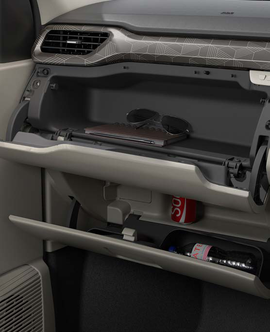 Renault Triber — Large glovebox with generous cabin storage