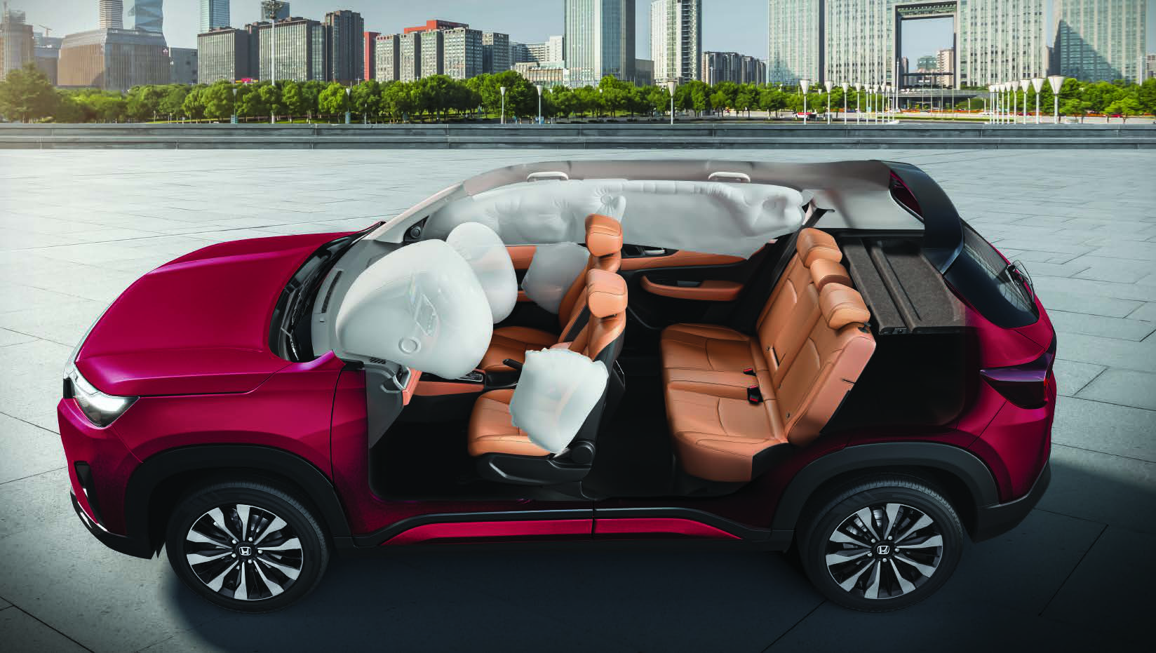 Honda Elevate — 6 airbags standard across all variants