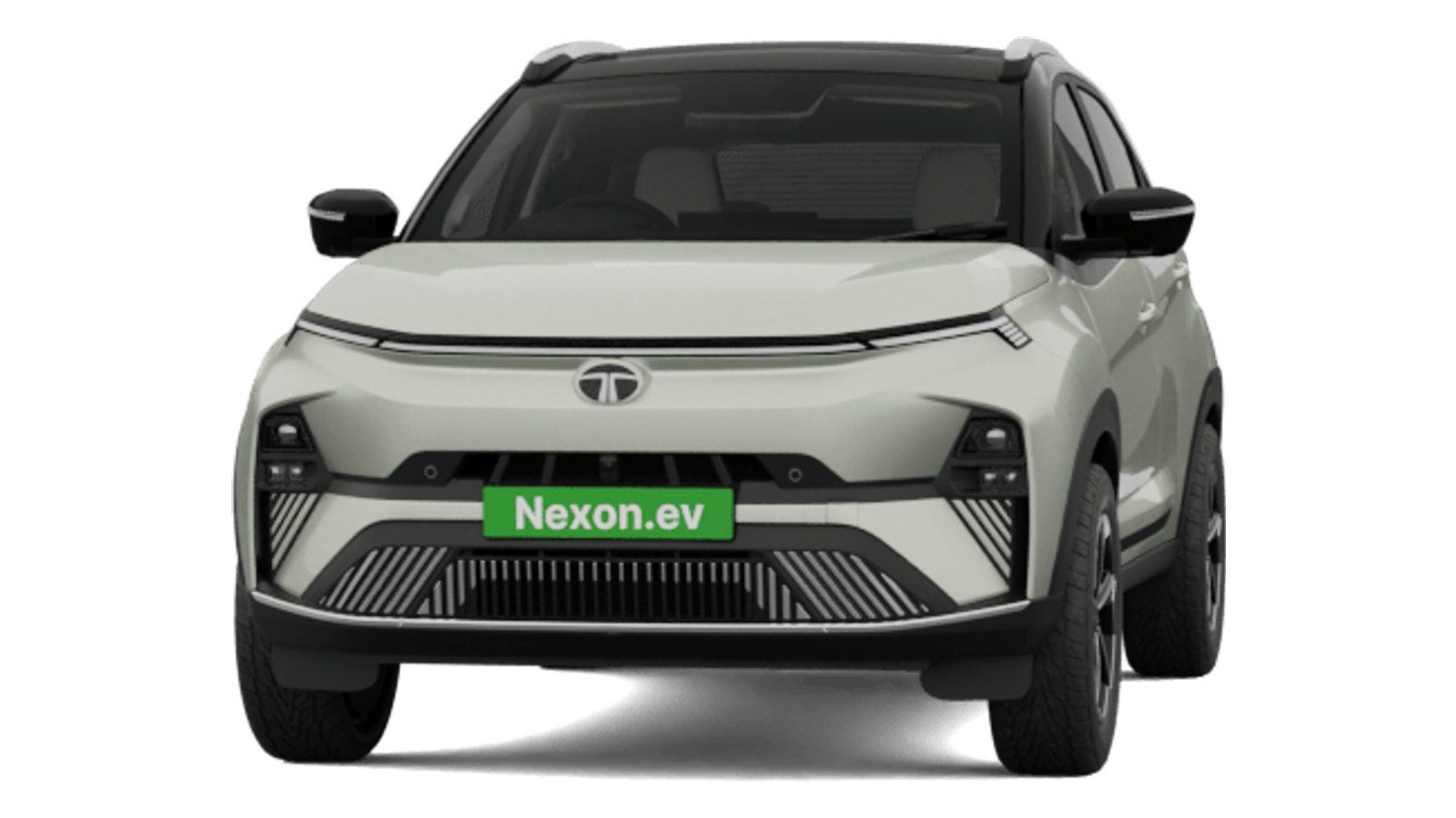 Tata Nexon EV in Oxide With Black Roof