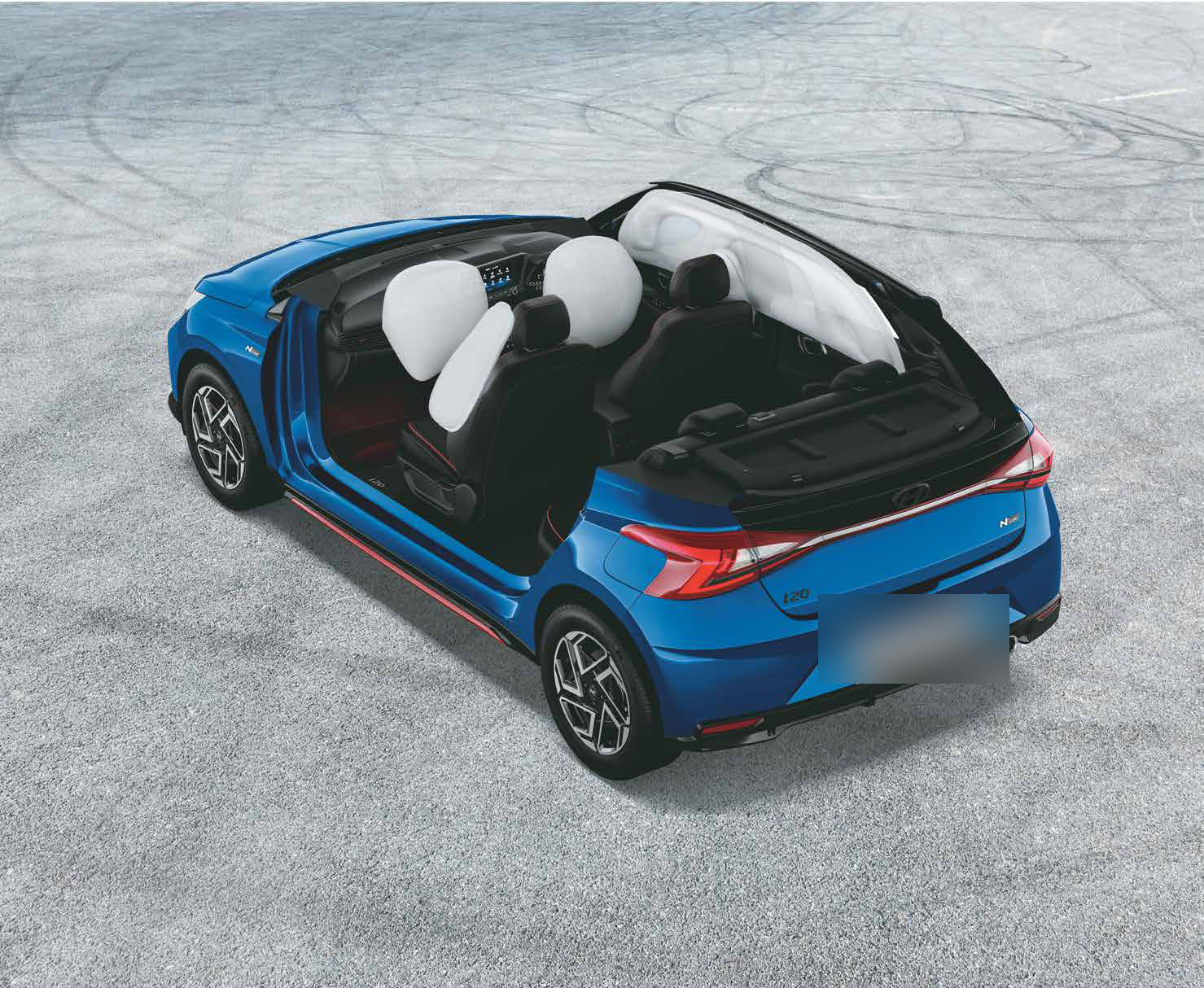 Hyundai i20 N Line — 6 airbags standard - driver, passenger, side & curtain
