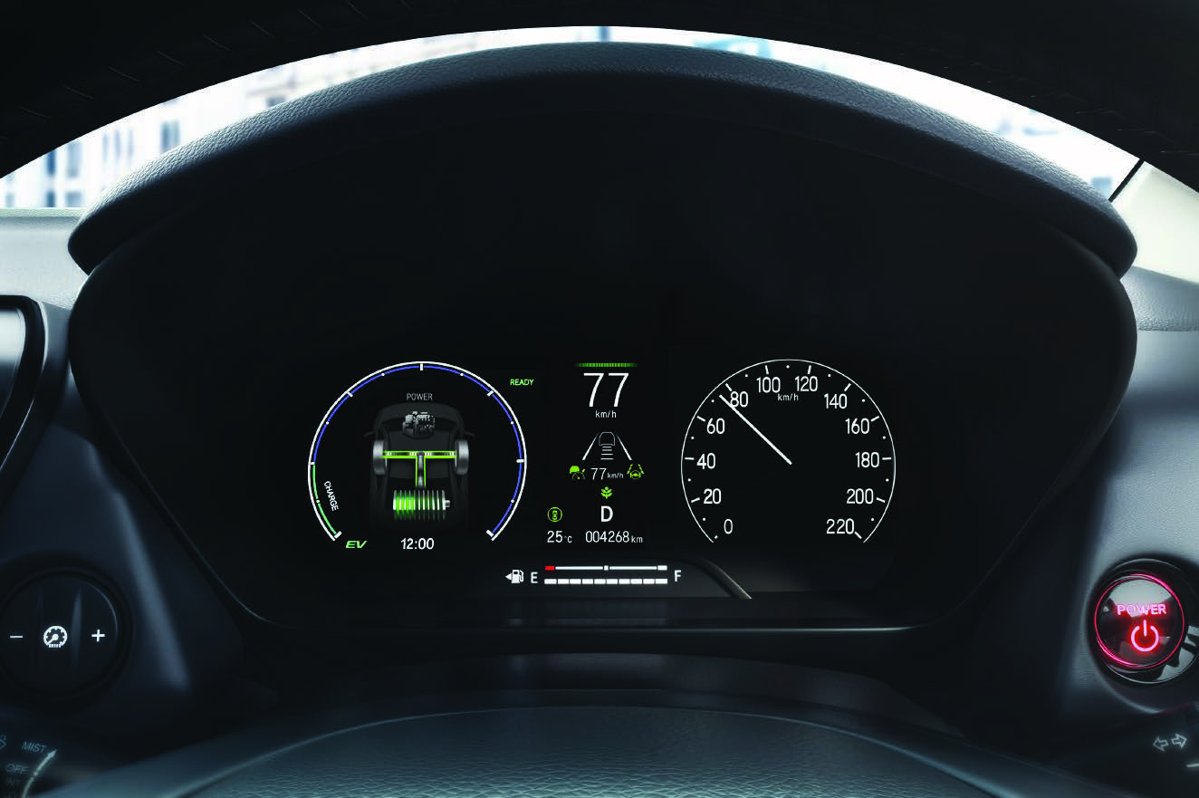 Honda City — 17.7 cm (7-inch) HD full-colour TFT instrument cluster