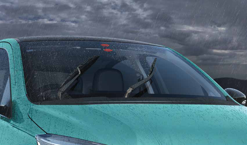 Tata Tiago NRG — Rain sensing wipers