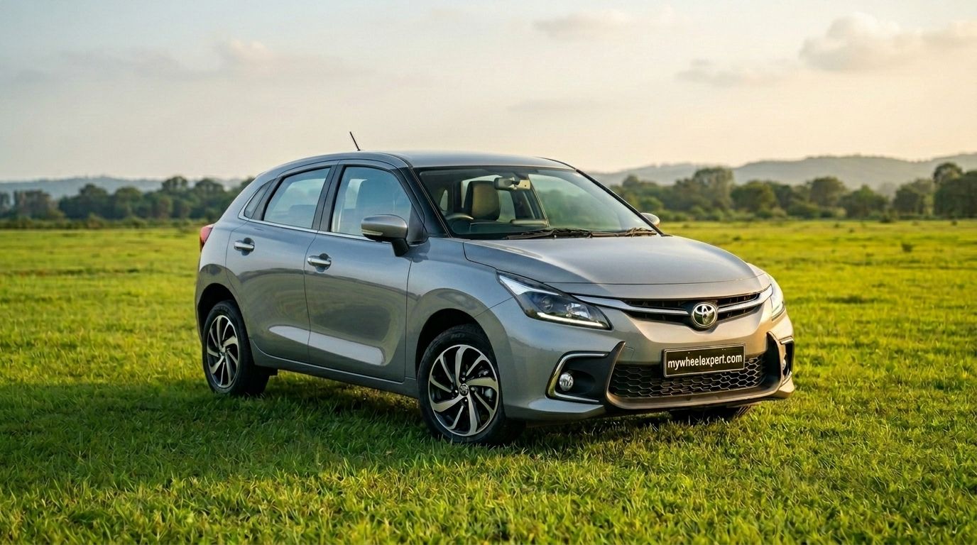 Toyota Glanza in Silky Silver