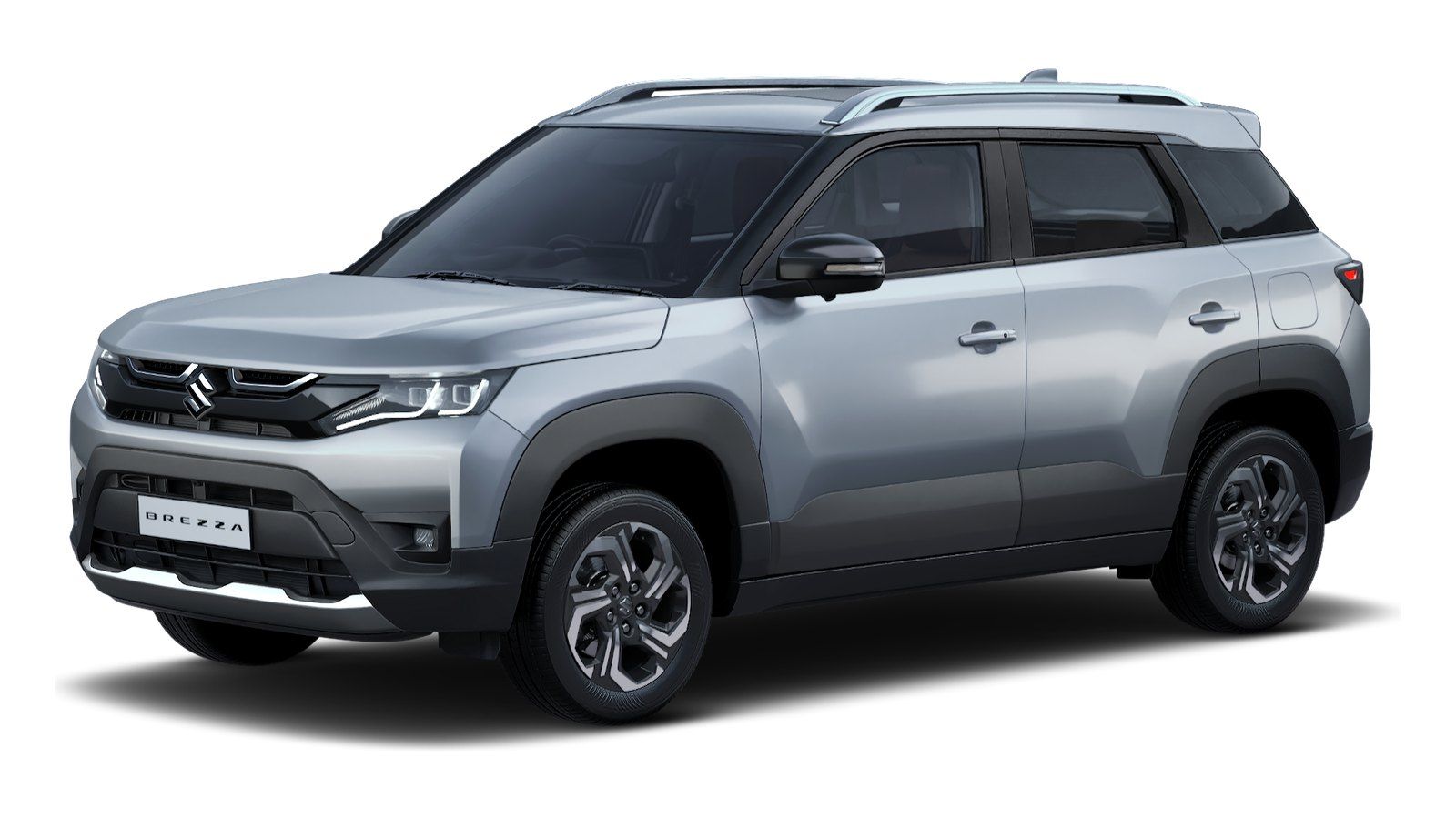 Maruti Suzuki Brezza (2022-2025) in Splendid Silver
