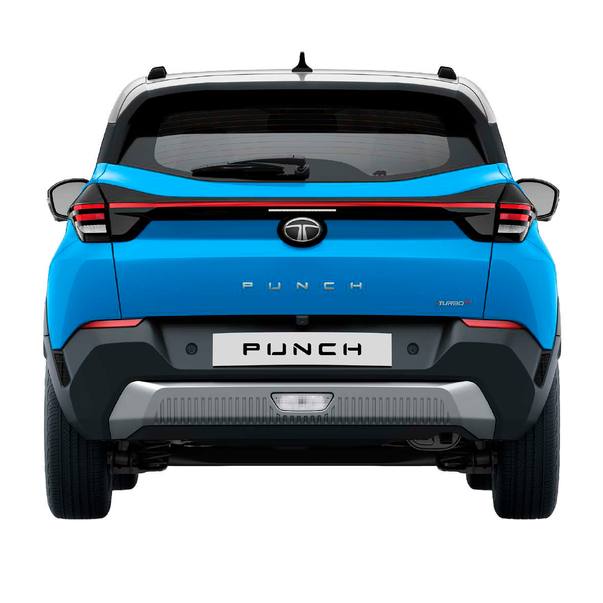 Tata Punch — Infinity Glow connected LED tail lamp spanning the tailgate