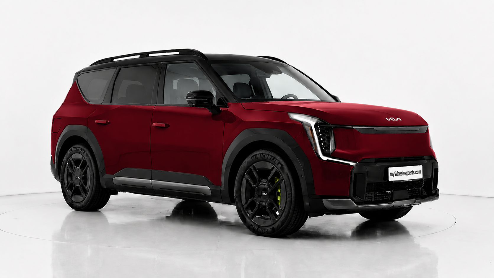 Kia Seltos in Magma Red