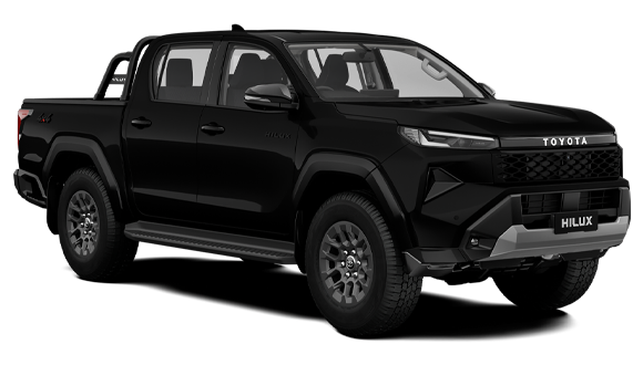 Toyota Hilux in Attitude Black