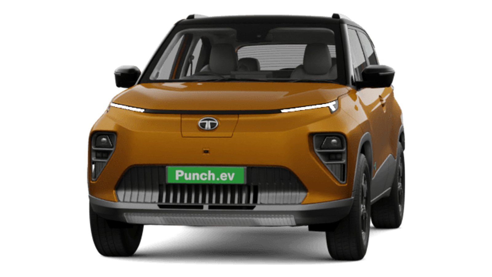 Tata Punch EV in Caramel With Dual Tone