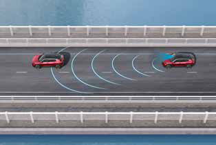 Toyota Urban Cruiser Ebella — Rear cross traffic alert with blind-spot detection