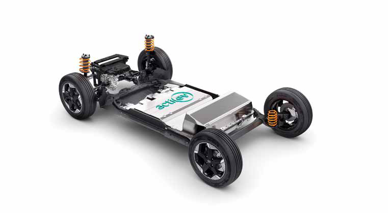 Tata Punch EV — acti.ev pure-EV platform — powertrain, chassis, electrical and cloud architecture layers