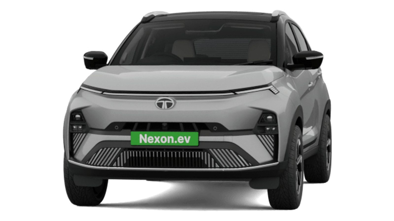 Tata Nexon EV in Pure Grey  With Black Roof