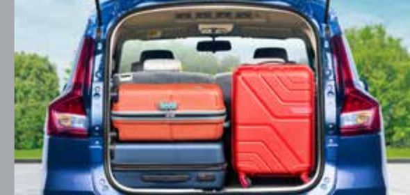 Toyota Rumion — Ample luggage space behind the third row