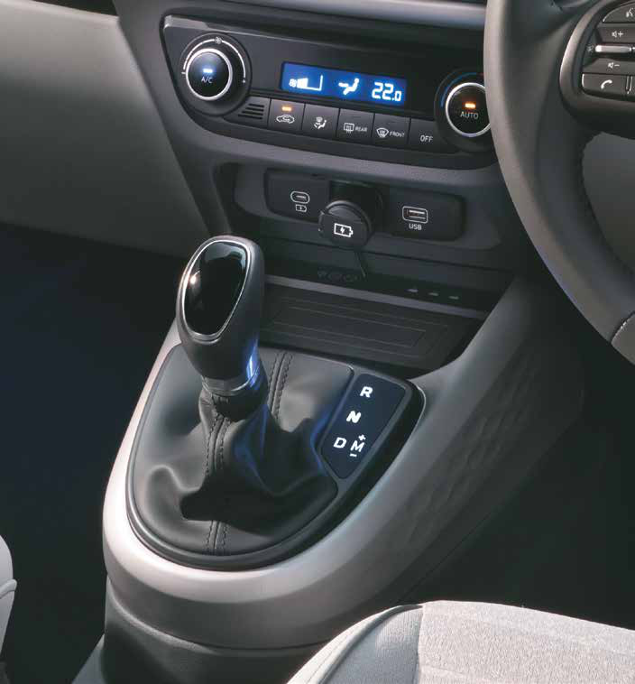 Hyundai Grand i10 Nios — Smart Auto AMT gear selector
