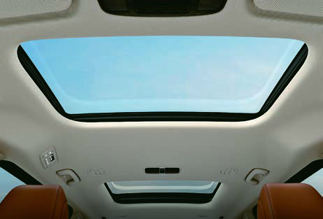 Kia Carnival — Wide electric dual sunroof