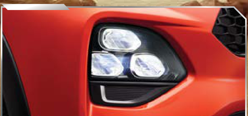 Toyota Urban Cruiser Taisor — Tri-projector LED headlamp cluster