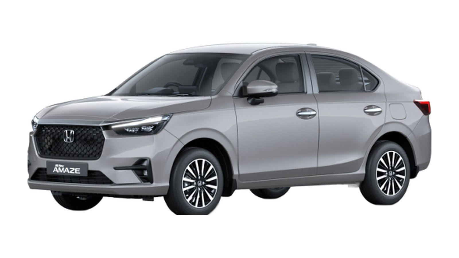 Honda Amaze in Lunar Silver Metallic