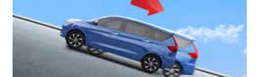 Toyota Rumion — Hill hold assist holds the vehicle on an incline