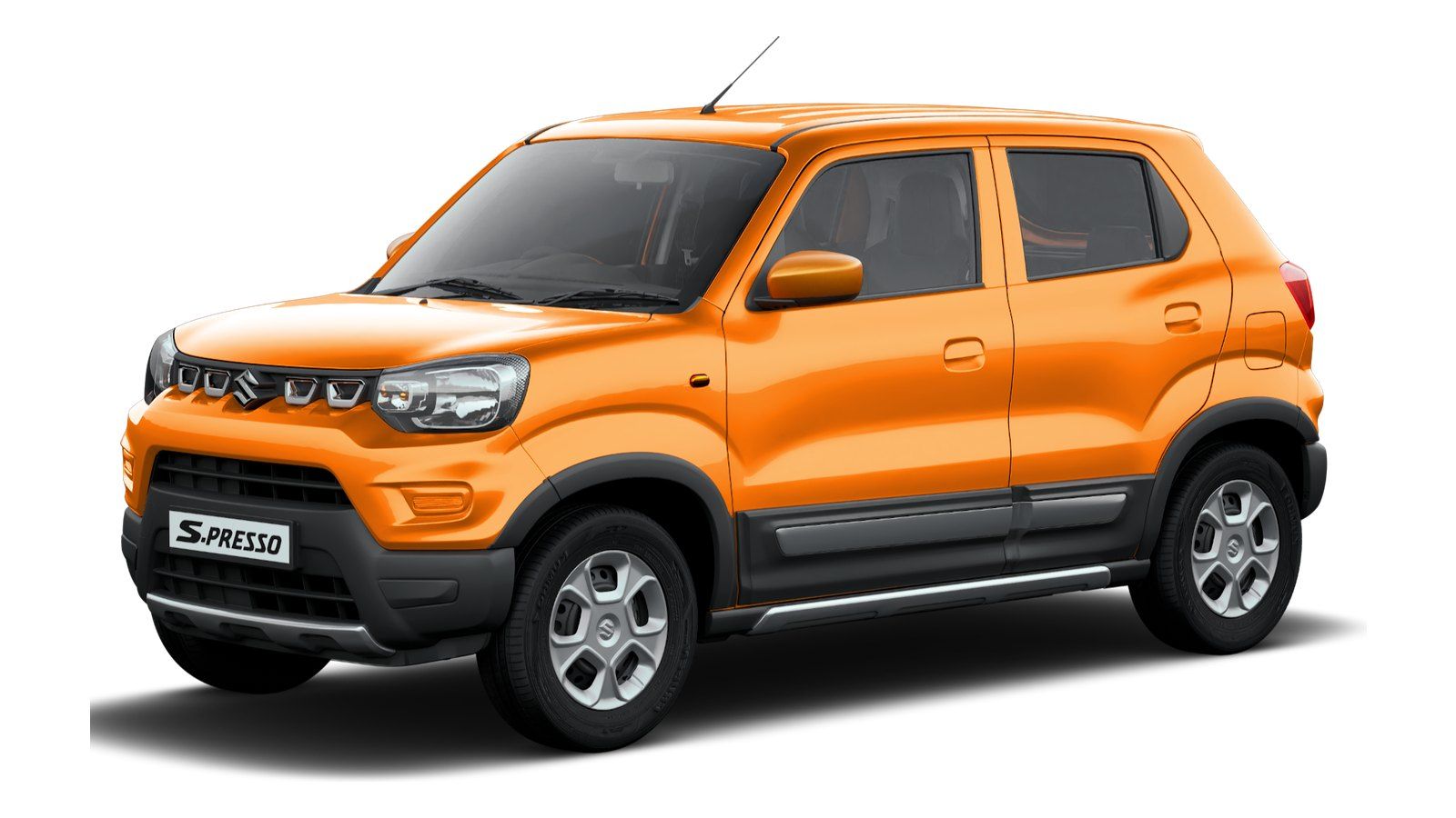 Maruti Suzuki S-Presso in Solid Sizzle Orange