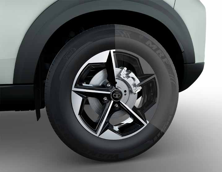 Tata Nexon EV — All disc brakes for increased braking efficiency
