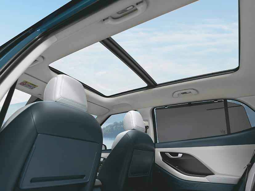 Hyundai Creta Electric — Voice-enabled smart panoramic sunroof