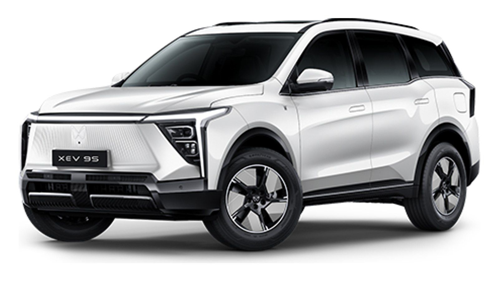Mahindra XEV 9S in Everest White
