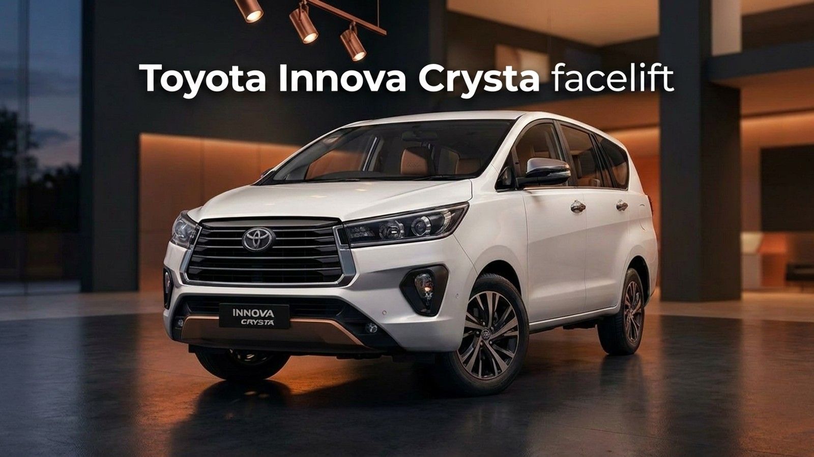 Toyota Innova Crysta facelift: new grille, TPMS, wireless charger from ₹19.72 lakh