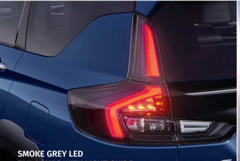 Maruti Suzuki XL6 — Smoke grey LED tail lamps with an integrated light guide