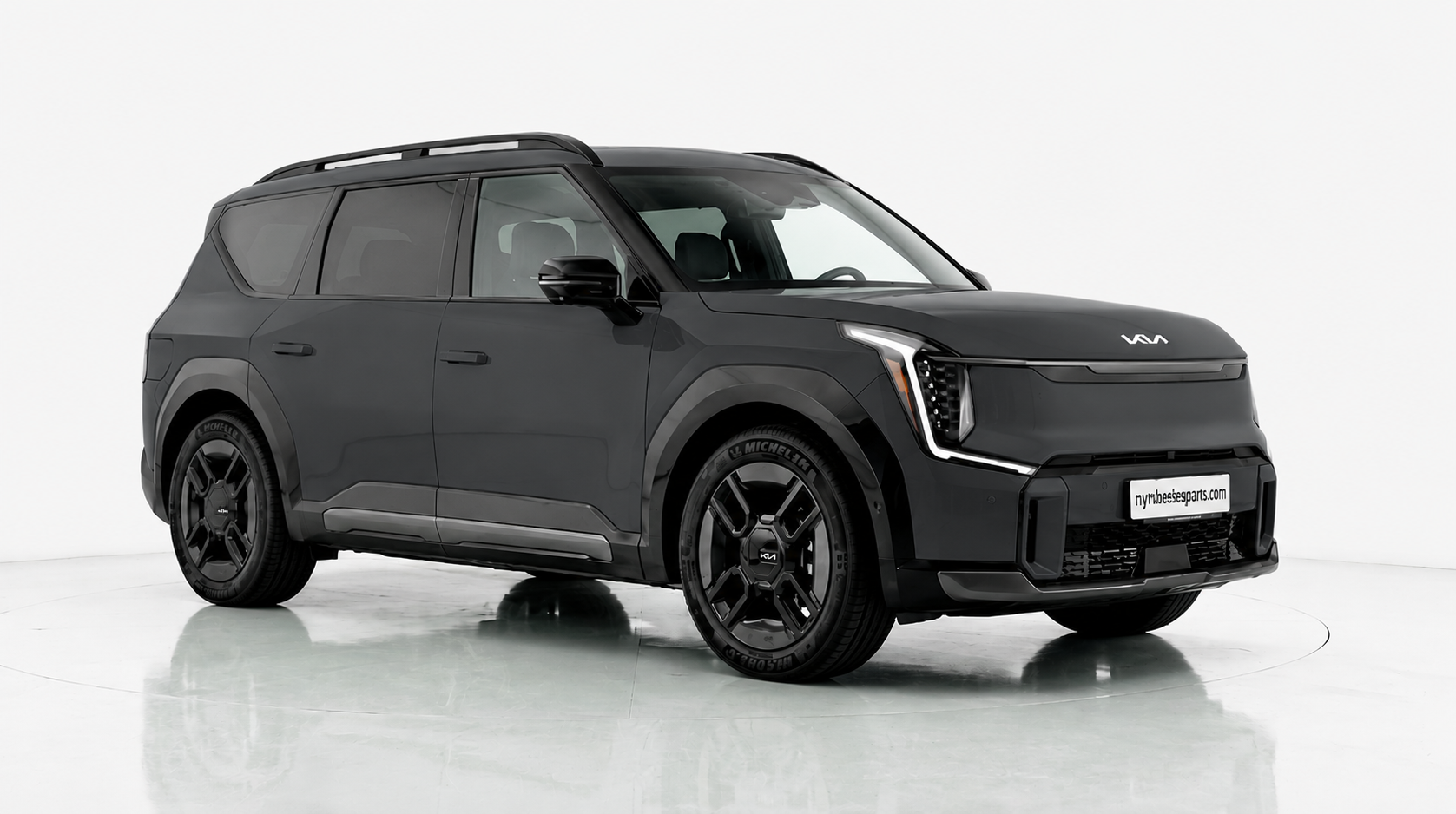 Kia EV9 in Aurora Black Pearl