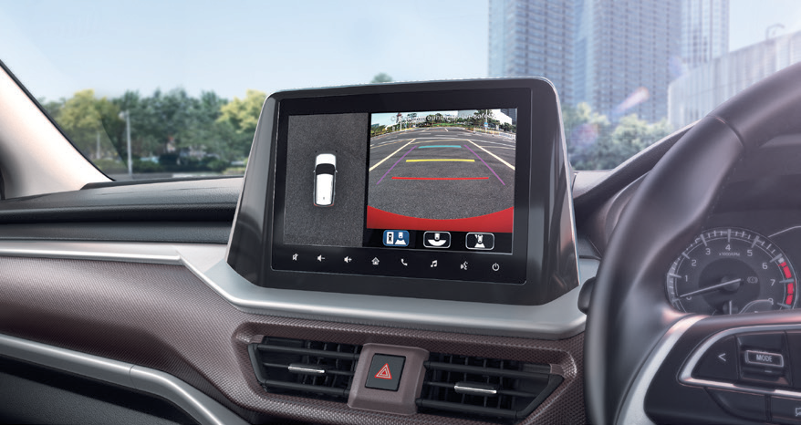 Maruti Suzuki Brezza (2022-2025) — SmartPlay Pro+ touchscreen with wireless Android Auto and Apple CarPlay.