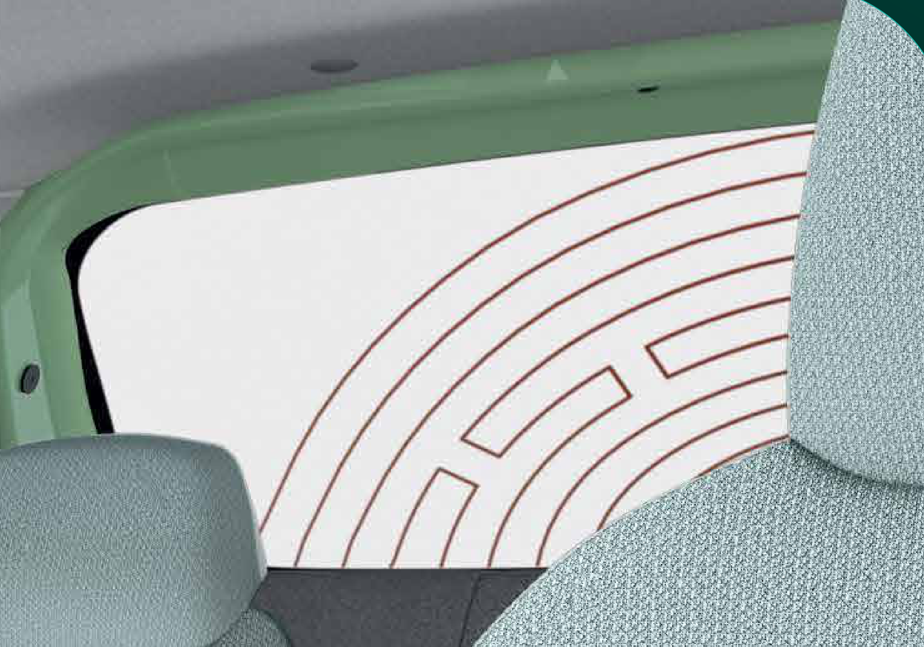 Tata Tiago EV — Rear defogger clears the rear windshield quickly in cold weather