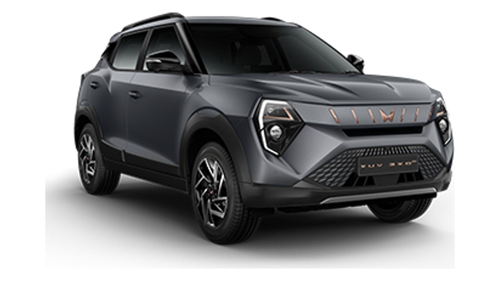 Mahindra XUV 3XO EV in Galaxy Grey