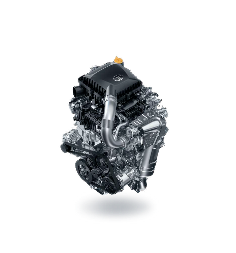 Tata Punch — 1.2L turbocharged petrol engine — 118 bhp and 170 Nm with a 6-speed gearbox